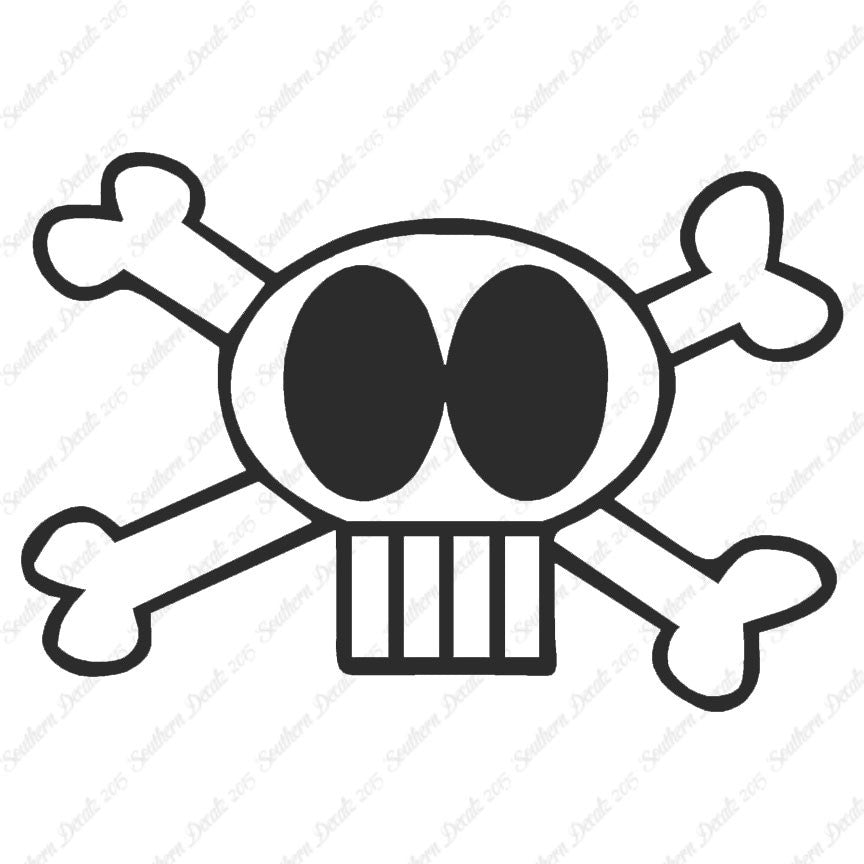 Skull Crossbones Art