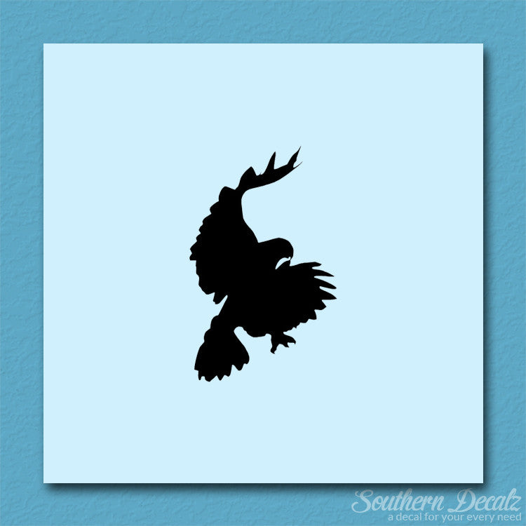 Hawk Pouncing Falcon Bird