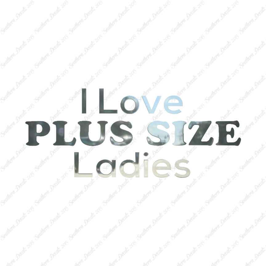 Love Plus Size Ladies