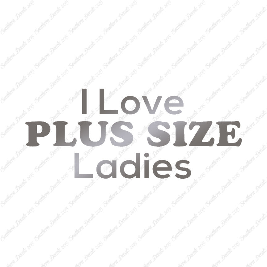 Love Plus Size Ladies