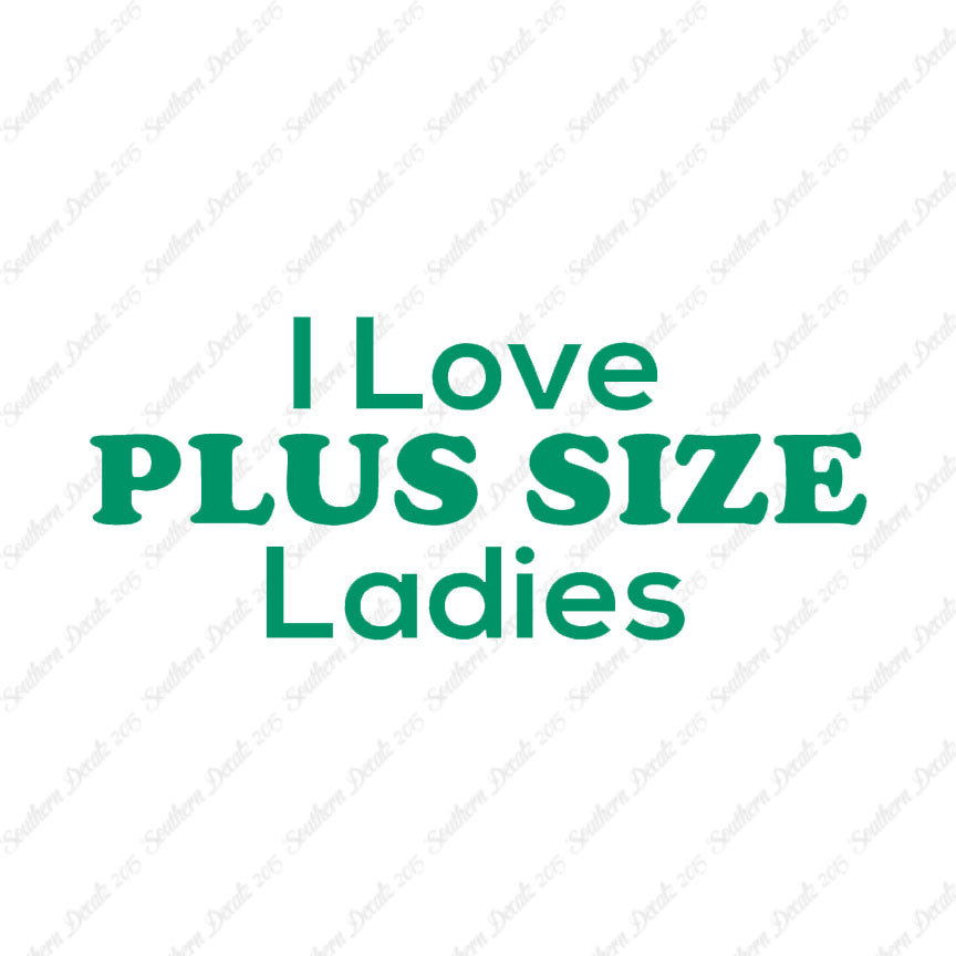 Love Plus Size Ladies