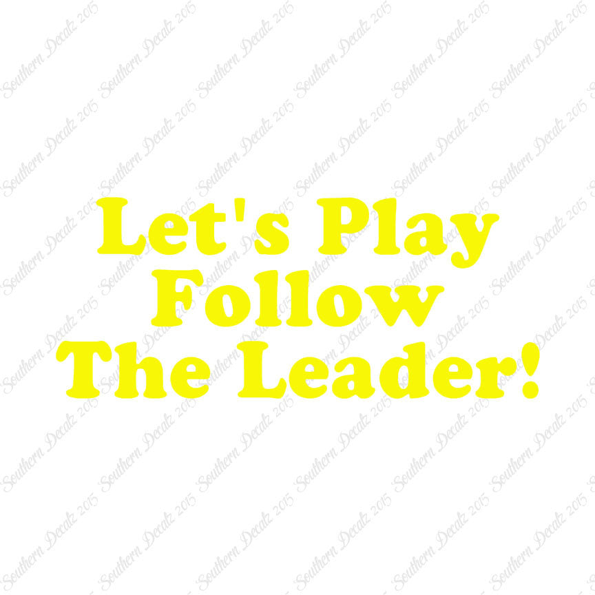Follow The Leader