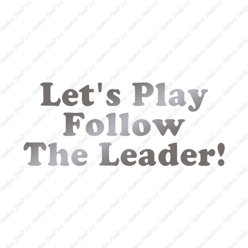 Follow The Leader