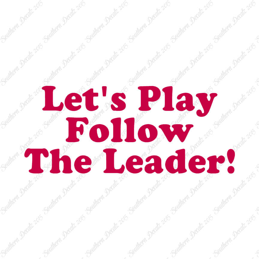 Follow The Leader