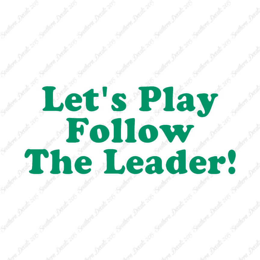 Follow The Leader