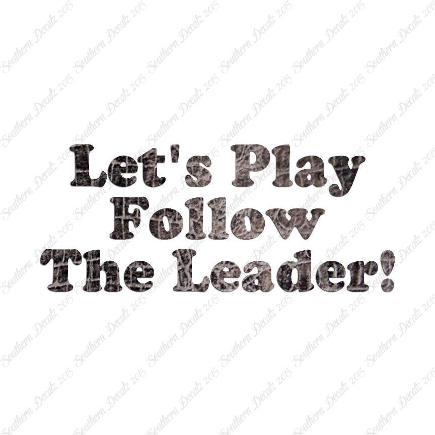 Follow The Leader