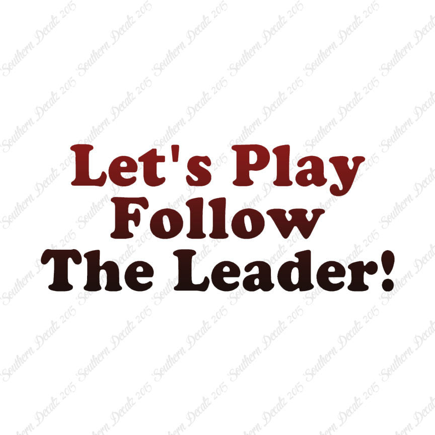Follow The Leader