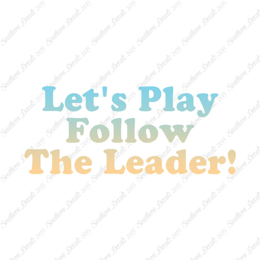Follow The Leader