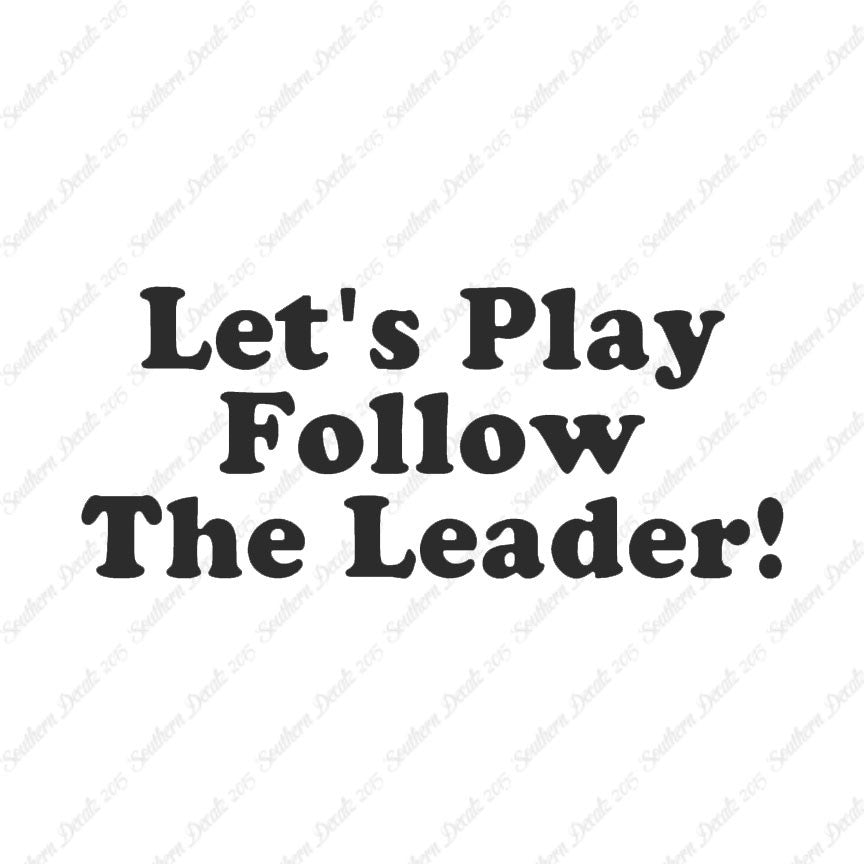 Follow The Leader