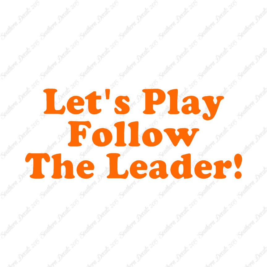 Follow The Leader