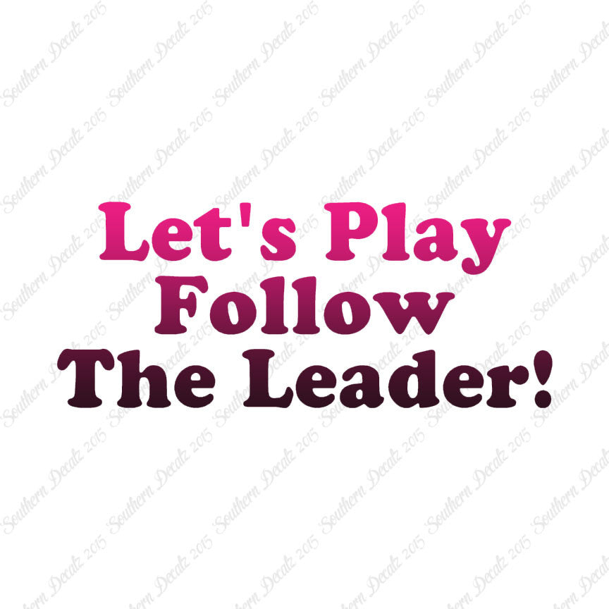Follow The Leader