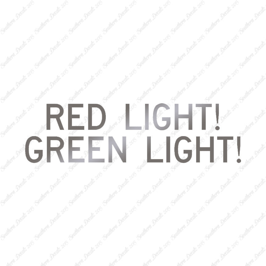 Red Light Green Light