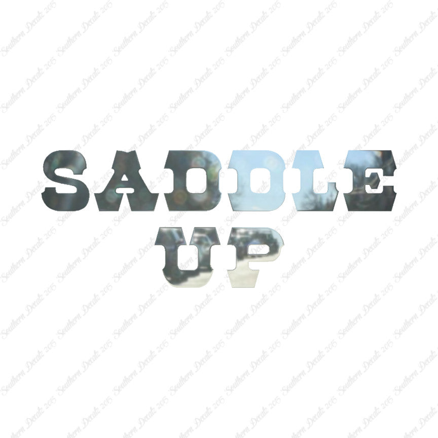 Saddle Up