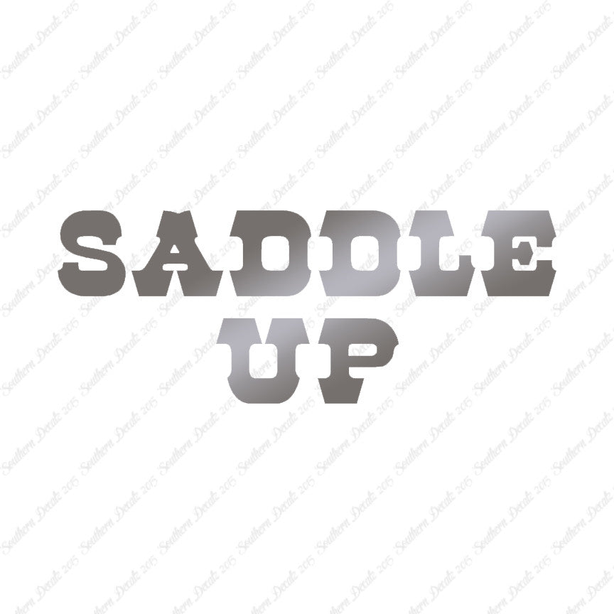 Saddle Up