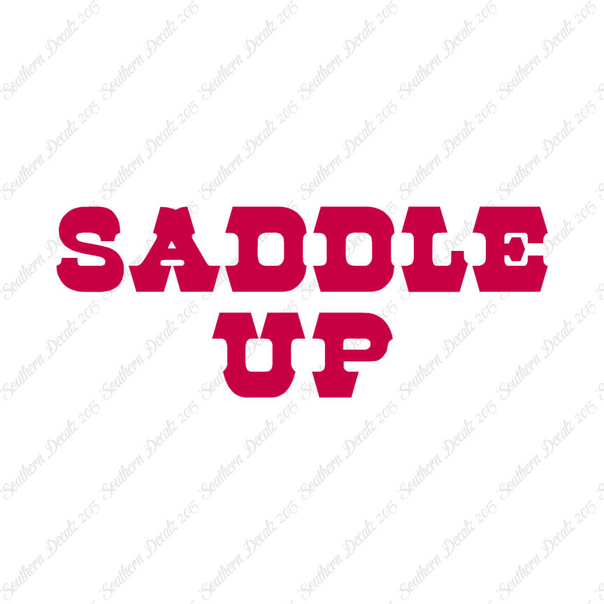 Saddle Up