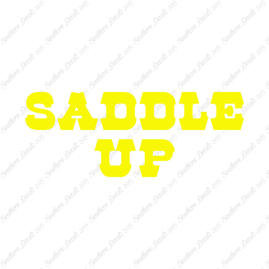 Saddle Up