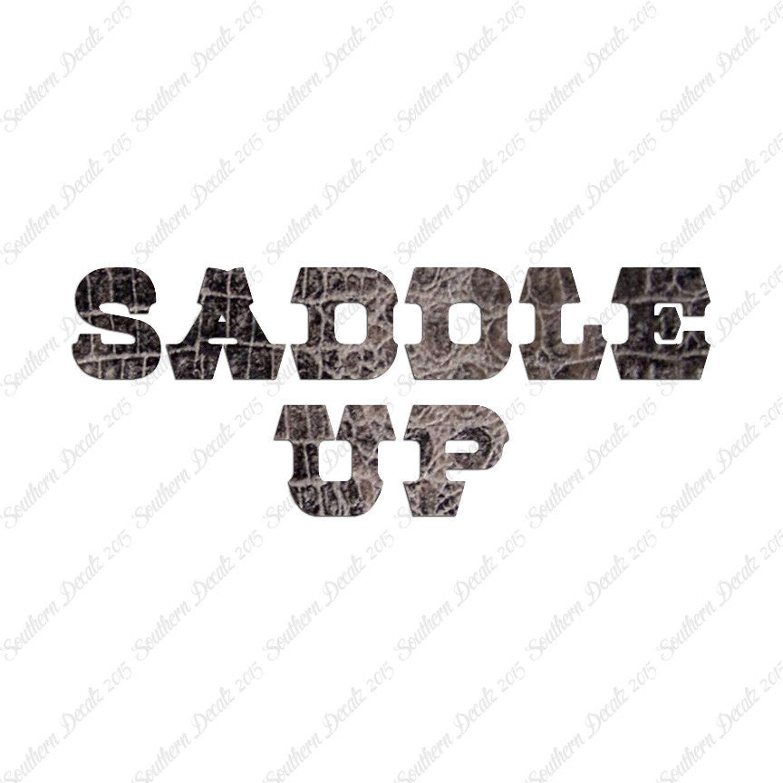 Saddle Up