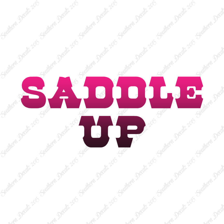 Saddle Up
