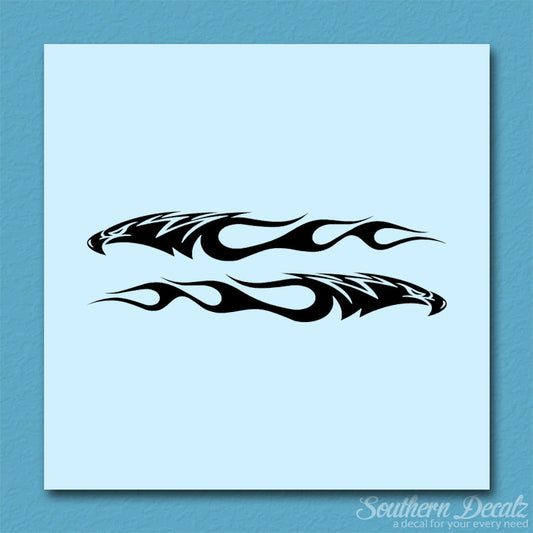 Pair Of Eagle Flames