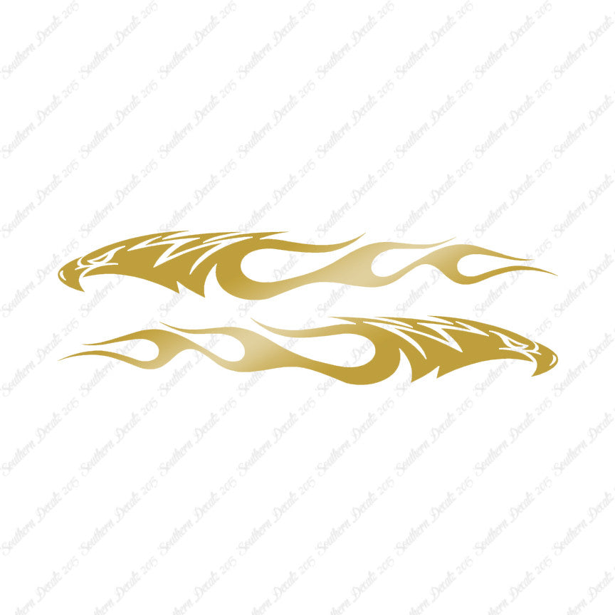 Pair Of Eagle Flames