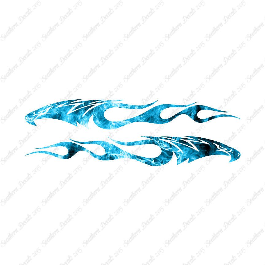 Pair Of Eagle Flames