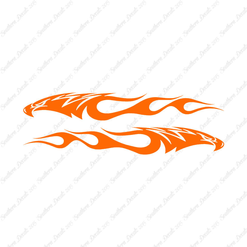 Pair Of Eagle Flames