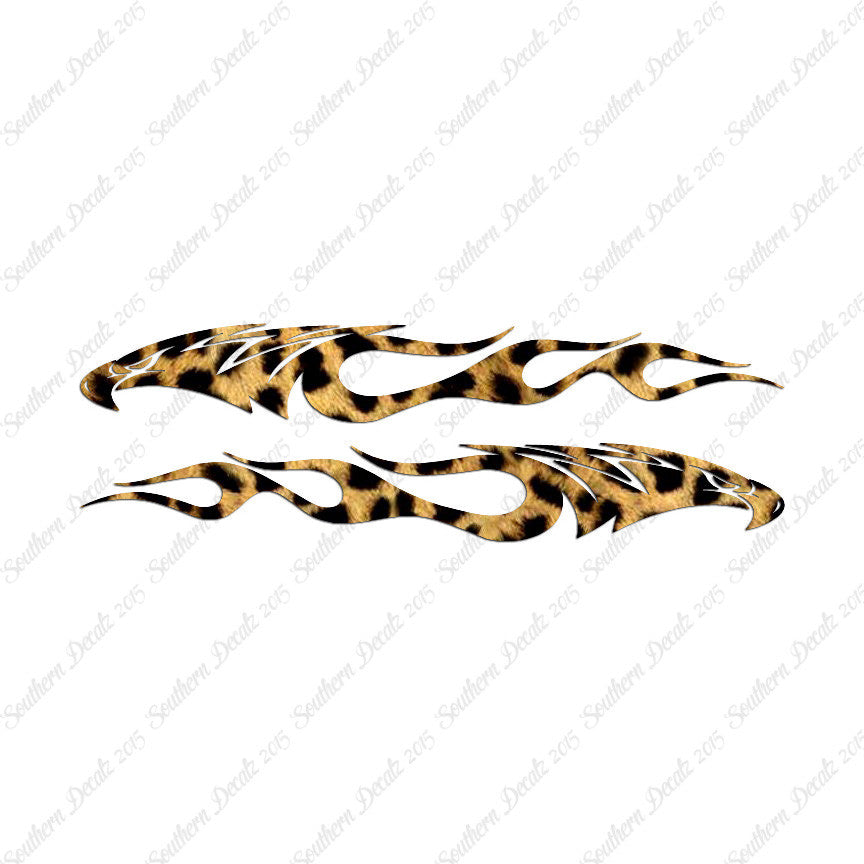 Pair Of Eagle Flames