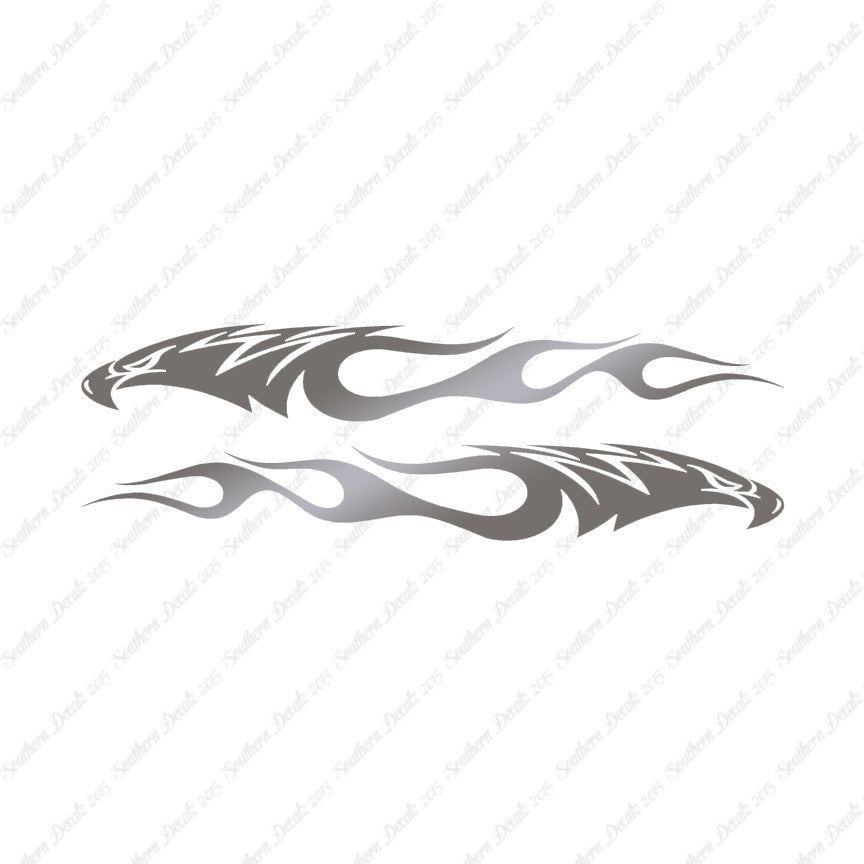 Pair Of Eagle Flames