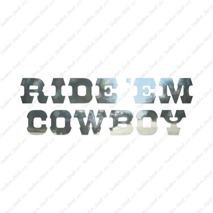 Ride Em Cowboy