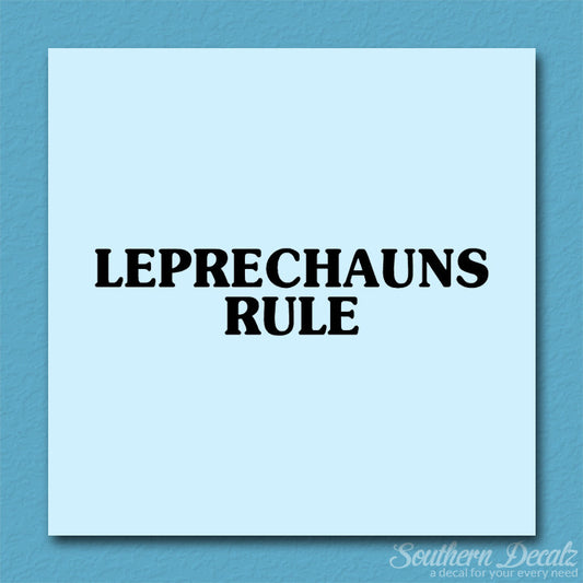 Leprechaun Rule