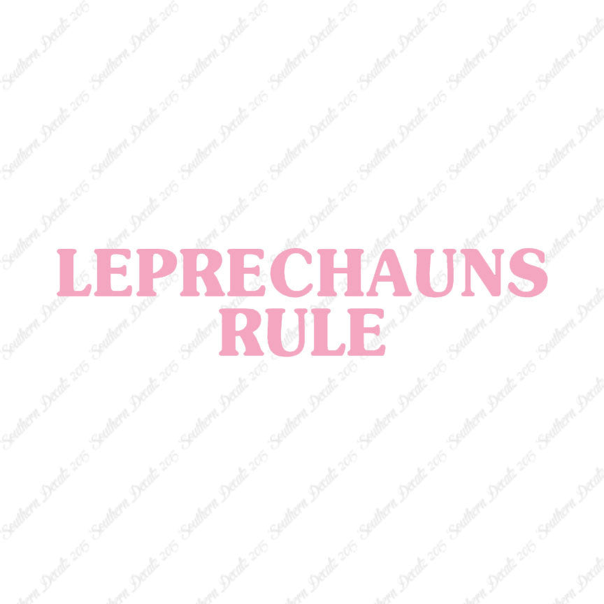 Leprechaun Rule