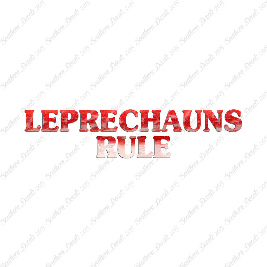 Leprechaun Rule