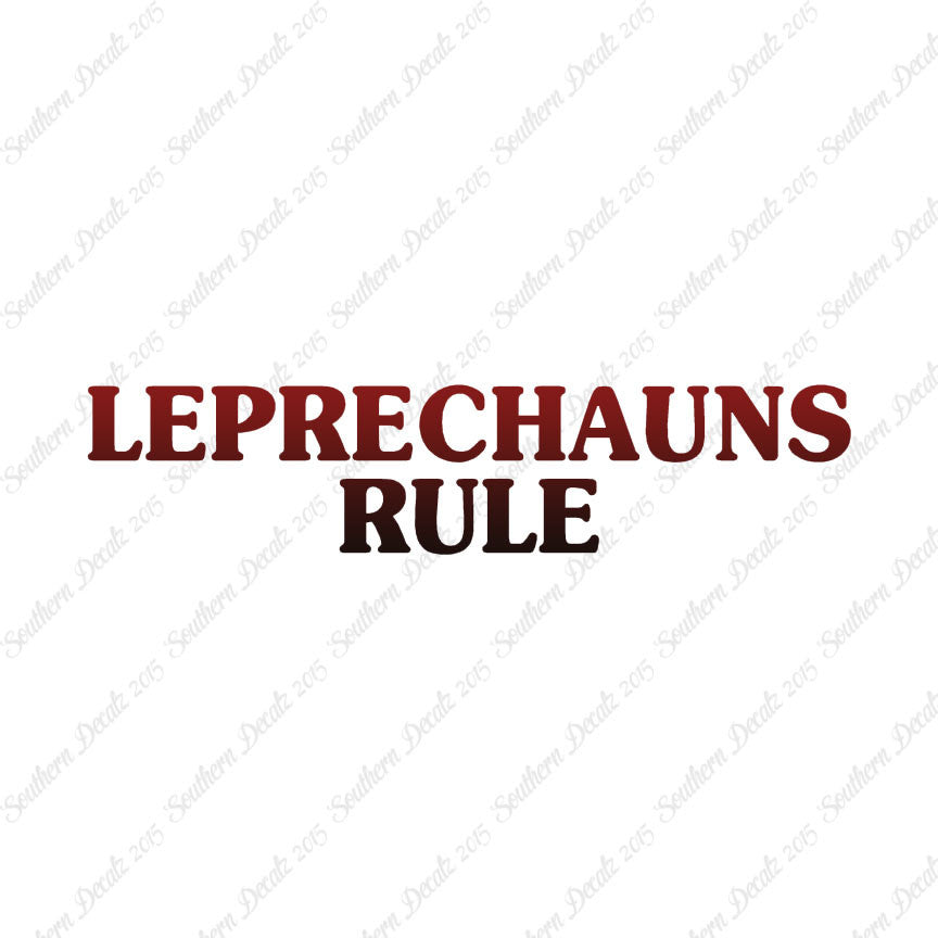 Leprechaun Rule