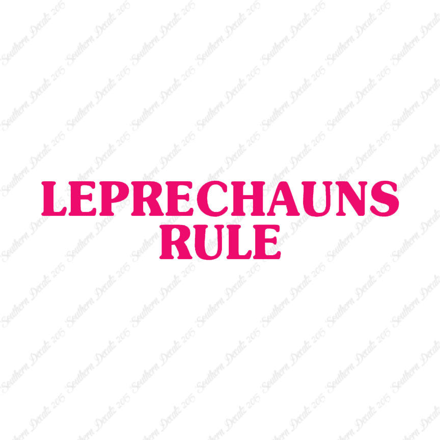 Leprechaun Rule