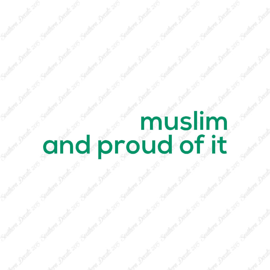 Muslim Proud Of It