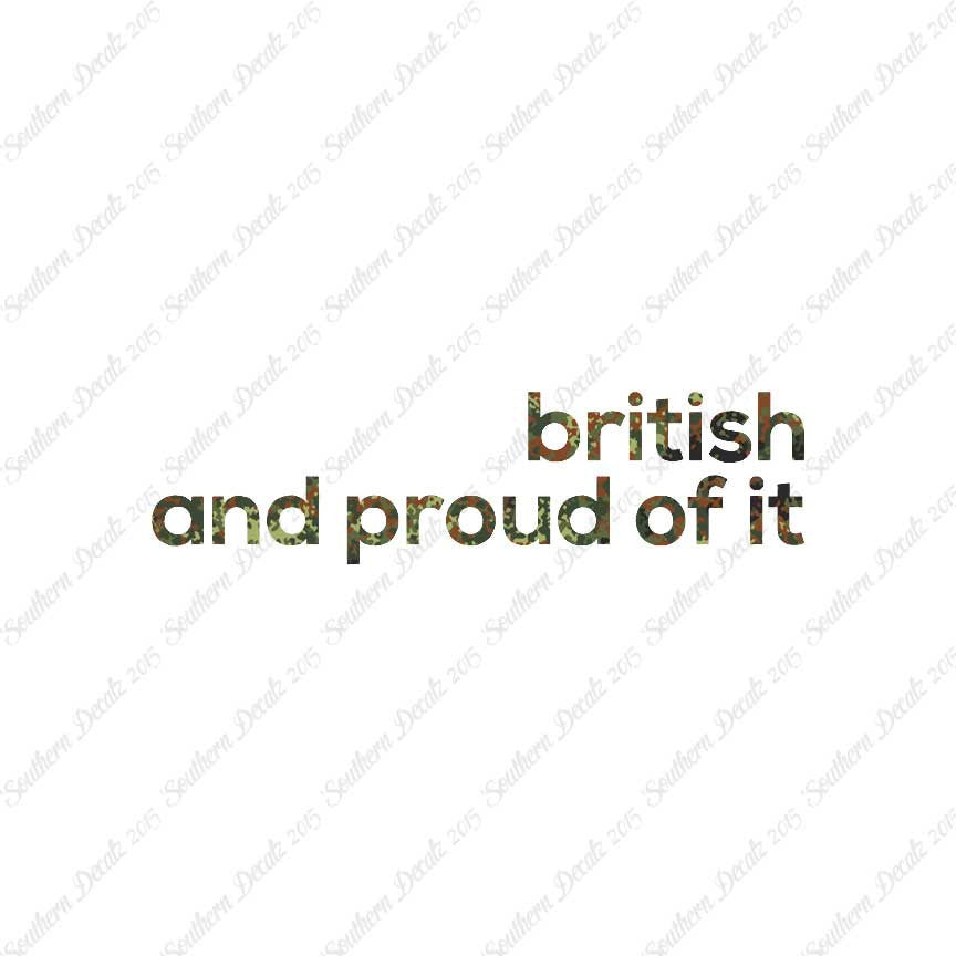 British Proud Of It