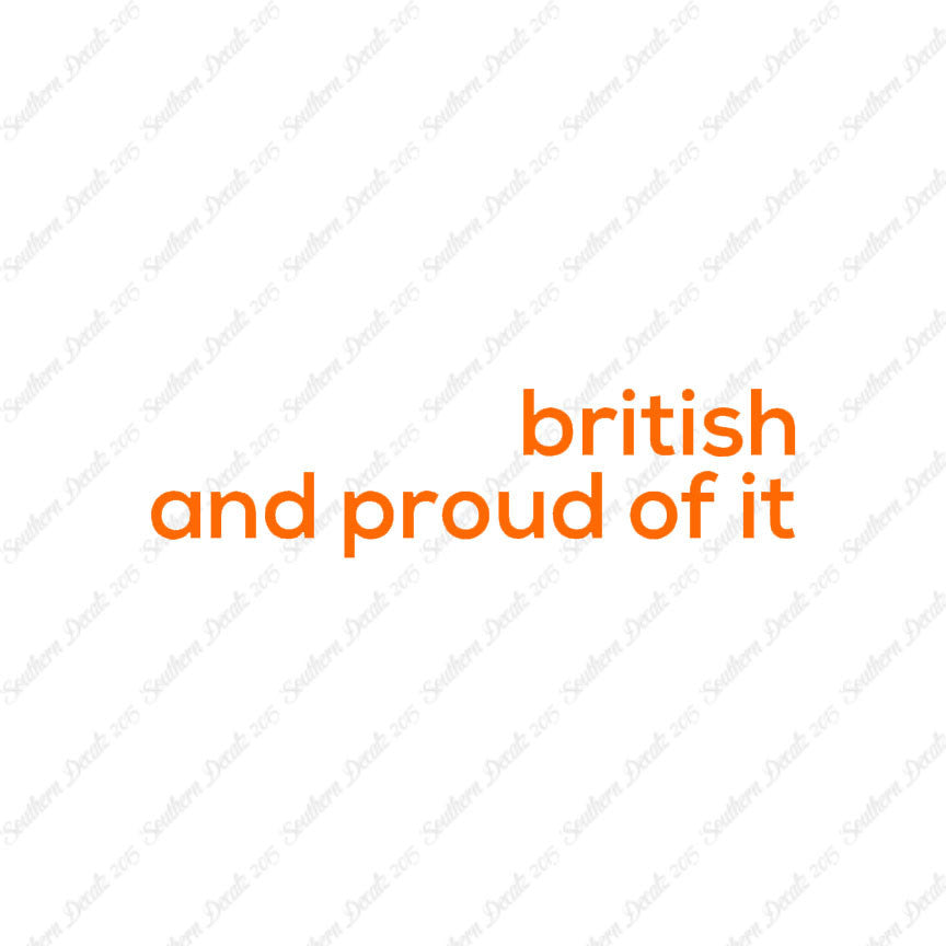 British Proud Of It