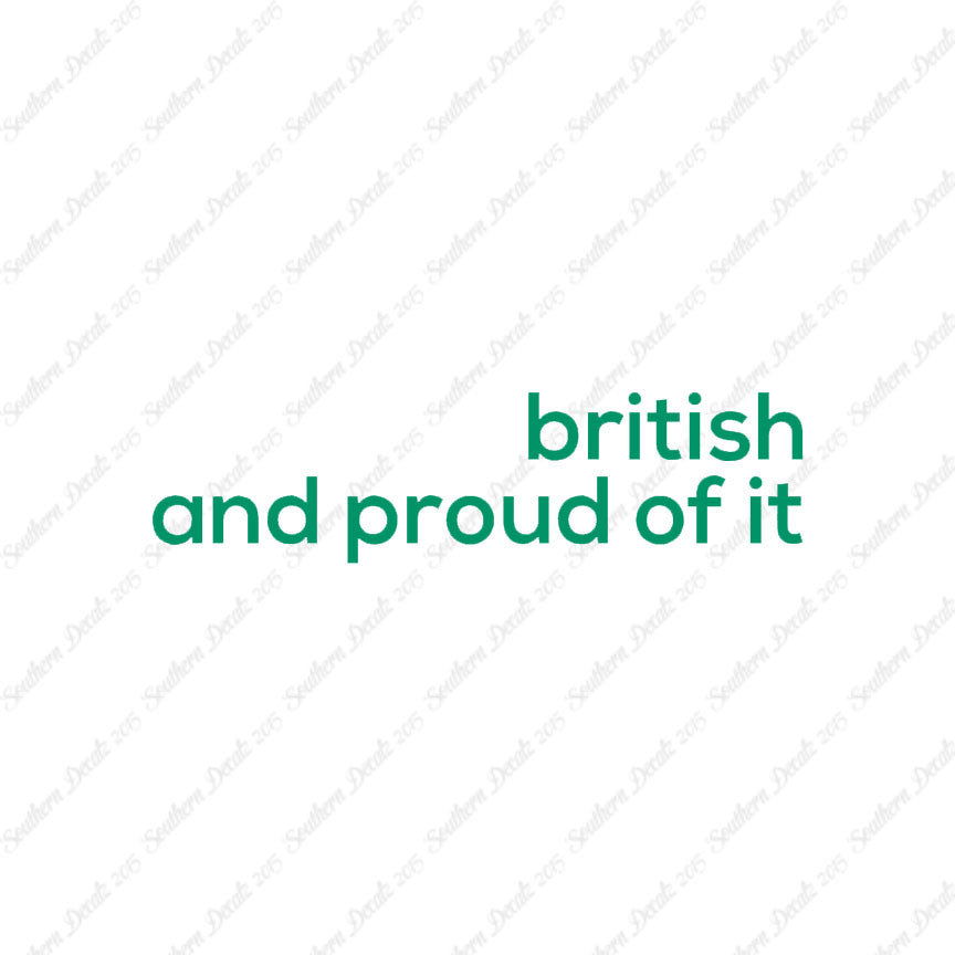 British Proud Of It