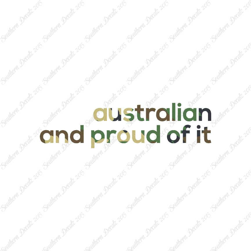 Australian Proud Of It