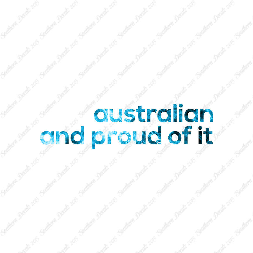 Australian Proud Of It