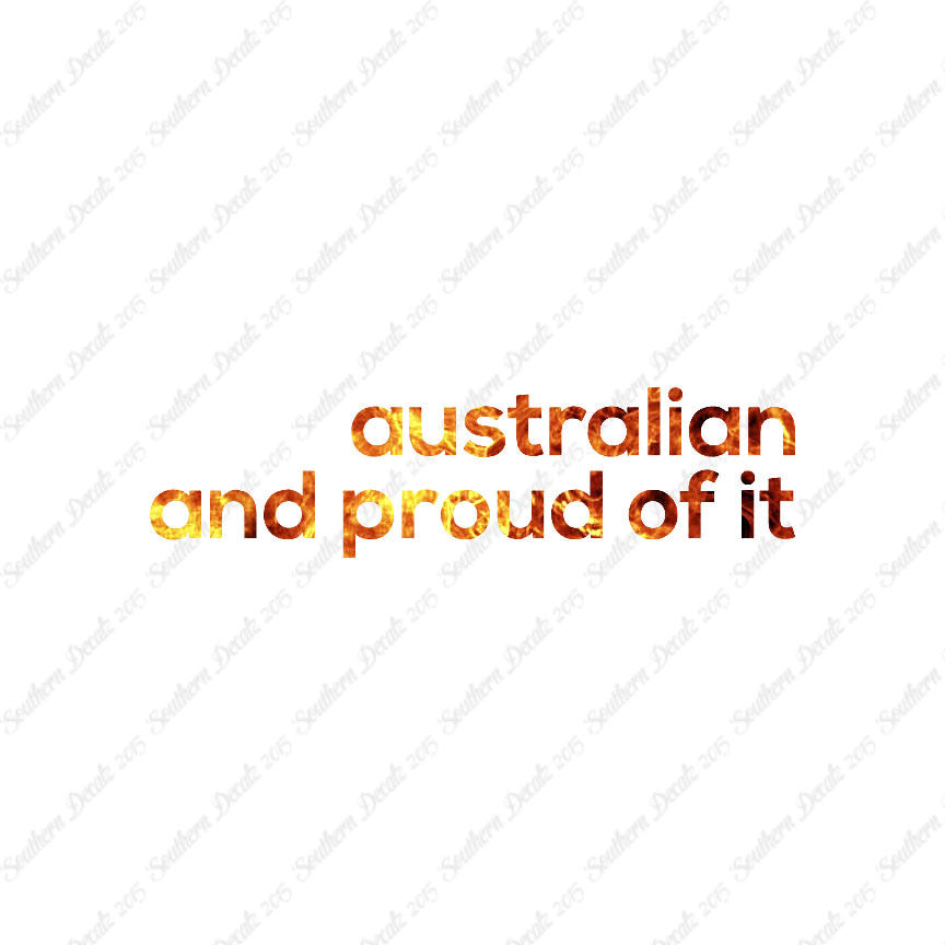 Australian Proud Of It