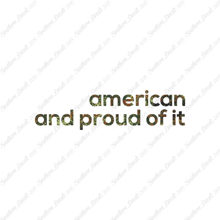 American Proud Of It