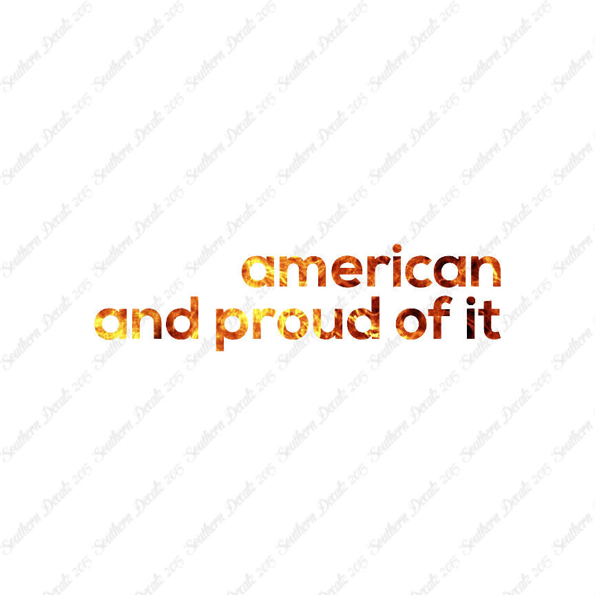 American Proud Of It
