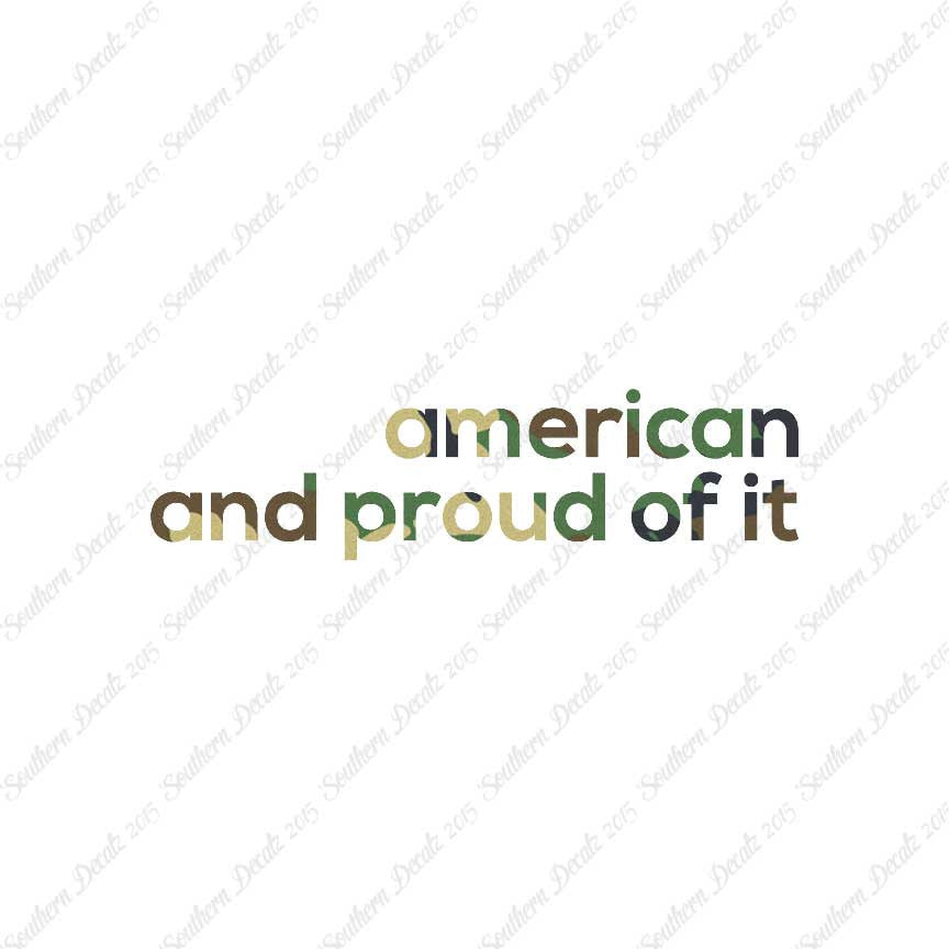 American Proud Of It