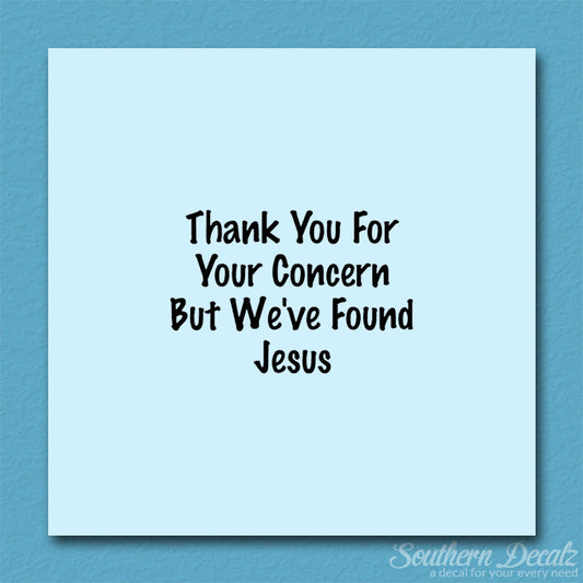 Thank You Found Jesus