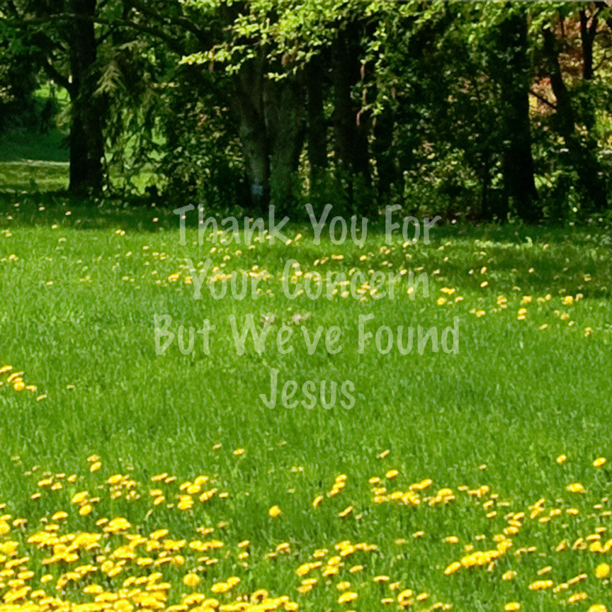 Thank You Found Jesus