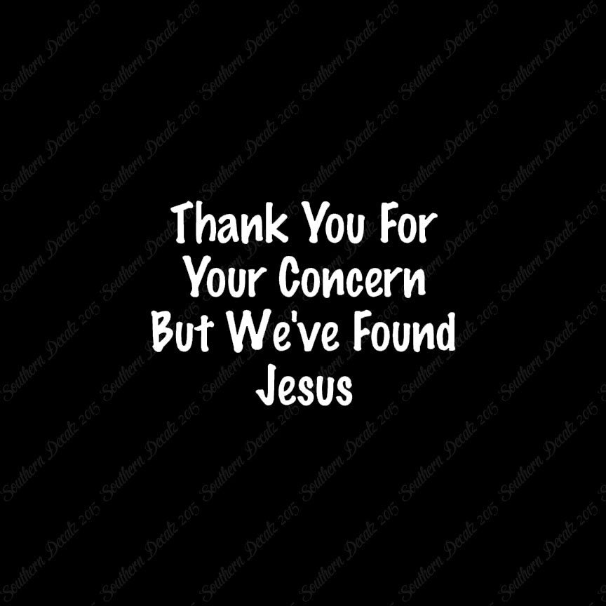 Thank You Found Jesus