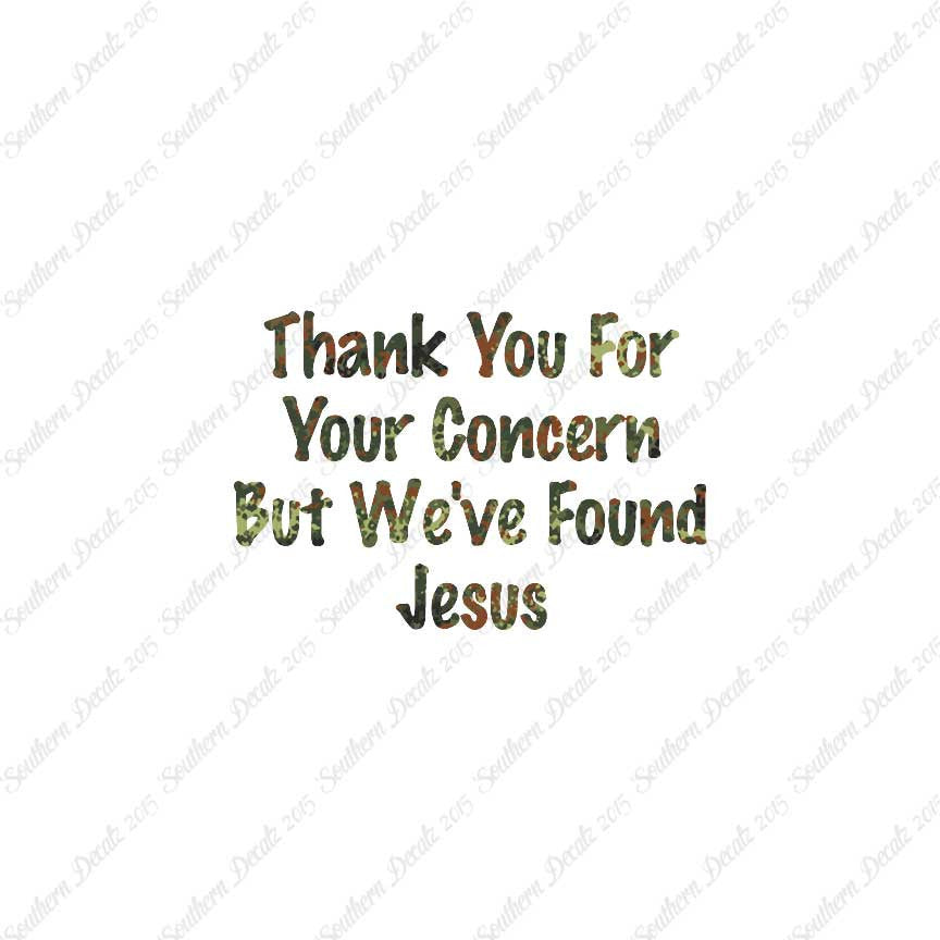 Thank You Found Jesus