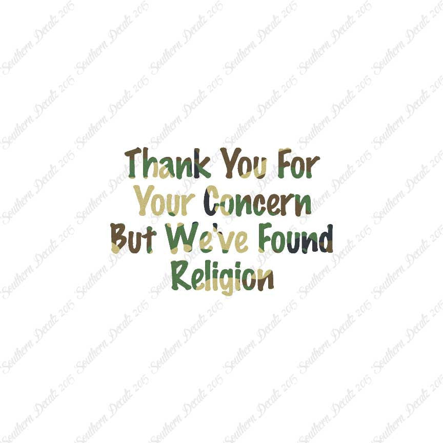 Thank You Found Religion