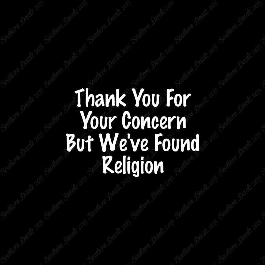 Thank You Found Religion
